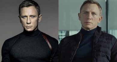 Daniel Craig James Bond SPECTRE mock neck sweater
