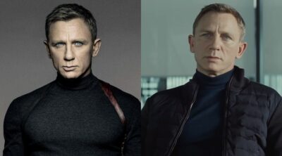 Daniel Craig James Bond SPECTRE mock neck sweater