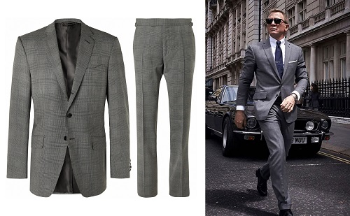 Daniel Craig James Bond No Time To Die Tom Ford OConner suit