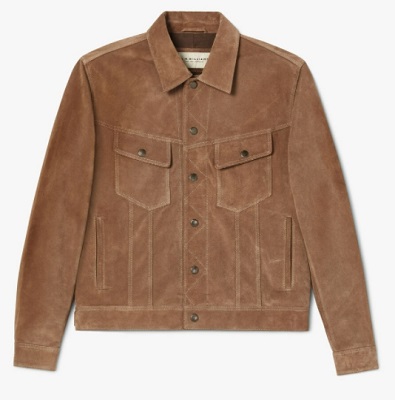 Daniel Craig suede trucker jacket alternative