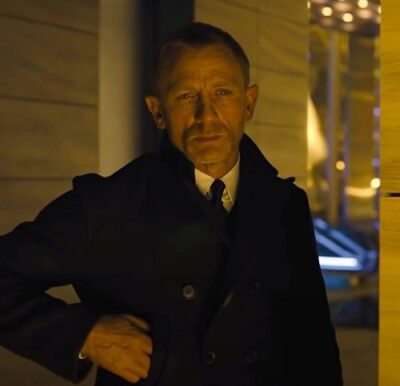 Daniel Craig James Bond Skyfall Peacoat