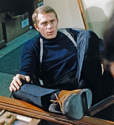 The Steve McQueen Bullitt Roll Neck Sweater - Iconic Alternatives