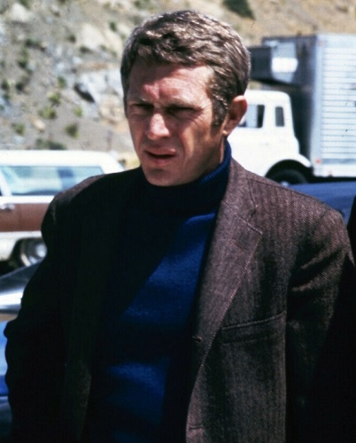 The Steve McQueen Bullitt Roll Neck Sweater - Iconic Alternatives