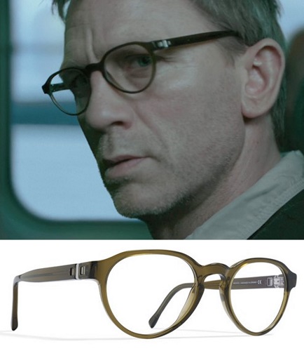 Daniel Craig The Girl With the Dragon Tattoo Style Mykita glasses