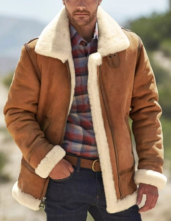 Heritage Shearling Flight Jacket