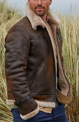 Jacket sheepskin hot sale