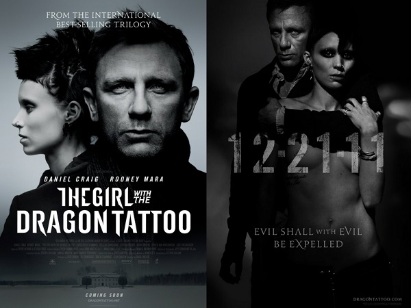 The Girl With the Dragon Tattoo posters