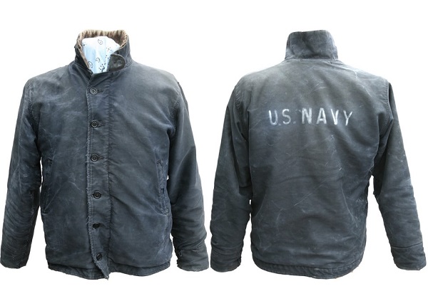 Cockpit USA X American Trench N1 Wax Deck Jacket USA Made