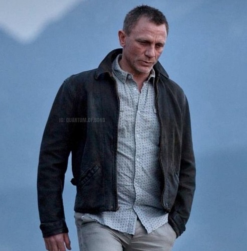 Daniel Craig James Bond Levi's Menlo Jacket Skyfall