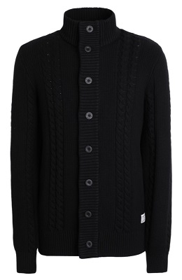 James Bond Casino Royale Black Cardigan budget alternative