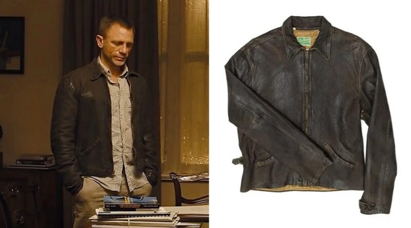 The James Bond Skyfall Leather Jacket - Iconic Alternatives