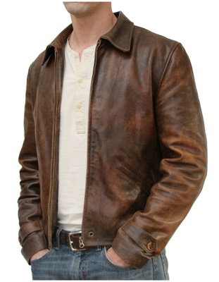 LVC LEVIS VINTAGE CLOTHING SUNSET MENLO JAMES BOND SKYFALL LEATHER JACKET  1930s REPRODUCTION