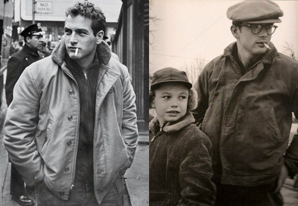 Paul Newman James Dean N1 Deck jacket