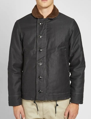 Navy n1 hot sale deck jacket