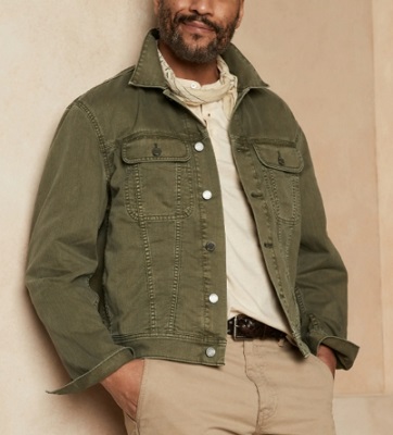 Ryan Reynolds Green Suede Trucker Jacket - Iconic Alternatives