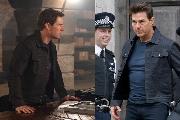 Tom cruise leather sales jacket mission impossible fallout