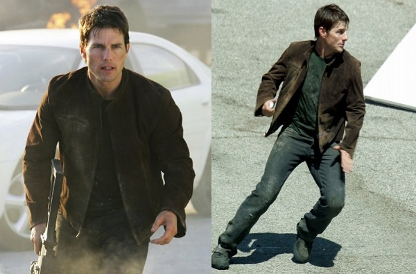Tom Cruise Mission Impossible 3 Belstaff suede jacket