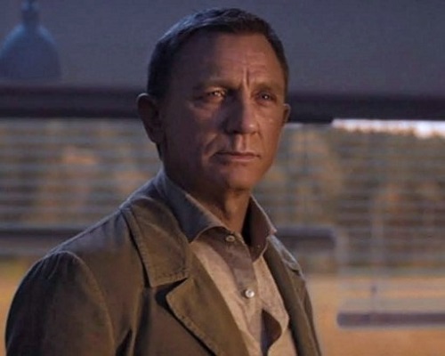 Daniel Craig James Bond No Time To Die linen shirt corduroy duster coat