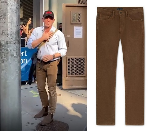 Daniel Craig Tom Ford corduroy 5 pocket pants