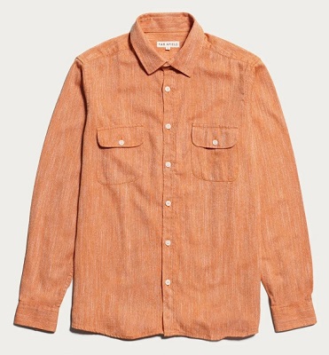 Steve McQueen Thomas Crown Affair Orange Shirt Alternative