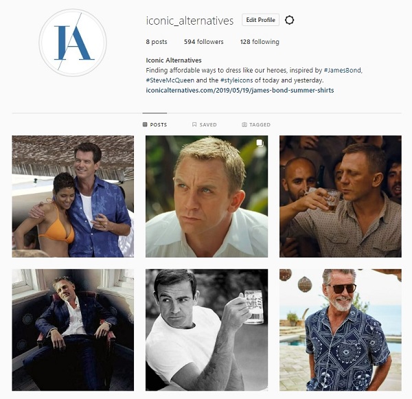 new Iconic Alternatives Instagram Account