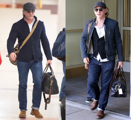 How to Travel Like Daniel Craig Coronado Leather Bag