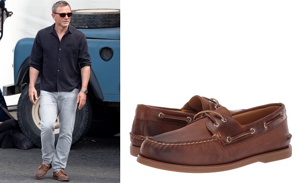 Daniel Craig James Bond No Time To Die Jamaica boat shoes 