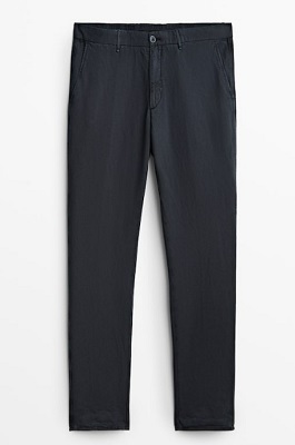 Jos. A. Bank Tailored Fit Linen Drawstring Pants