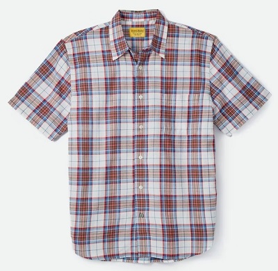 affordable men's Madras shirt