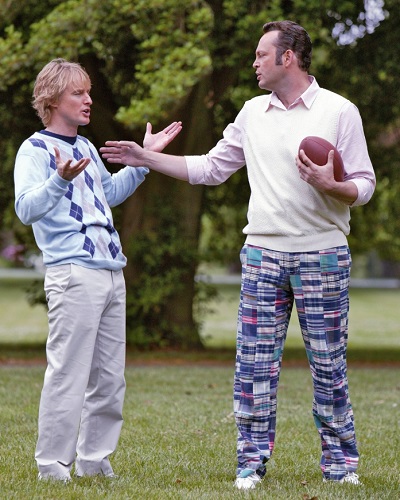 Owen Wilson Vince Vaughn Wedding Crashers preppy style