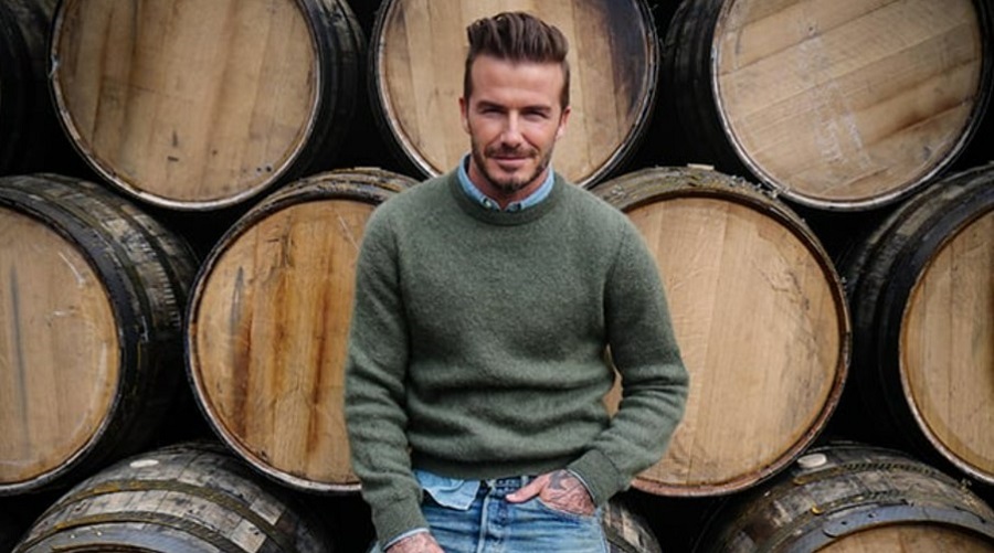 David Beckham's Summer Knitwear