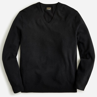 James Bond black v neck sweater affordable alternative