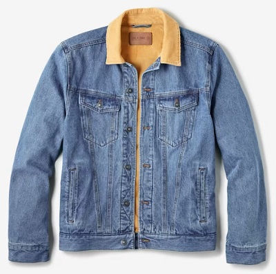 Wrangler® Western Sherpa Lined Denim Jacket in AW Wash