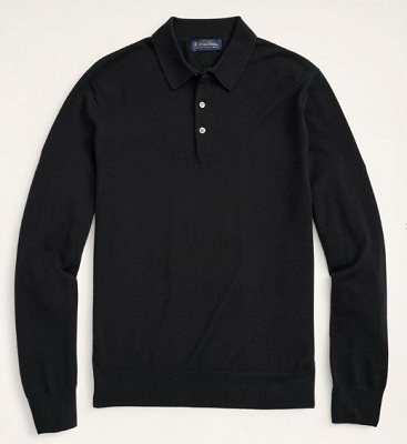 James Bond black polo sweater alternative