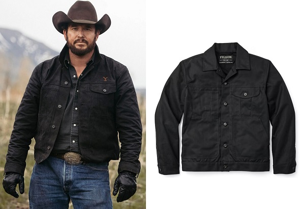 Yellowston Rip Wheeler Black Jacket