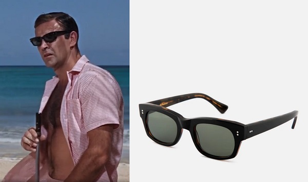 Sean Connery James Bond Thunderball Curry & Paxton Sunglasses