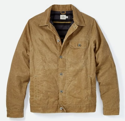 Yellowstone Kayce Dutton waxed cotton trucker jacket alternative