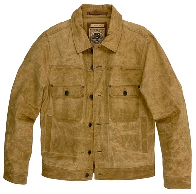 Yellowstone Kayce Dutton waxed cotton trucker jacket alternative