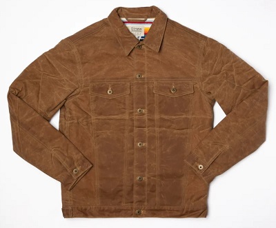 Yellowstone Kayce Dutton waxed cotton trucker jacket alternative