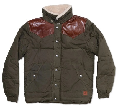 Yellowstone John Dutton Western style down jacket alternative