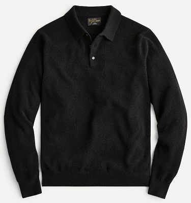 James Bond black polo sweater alternative