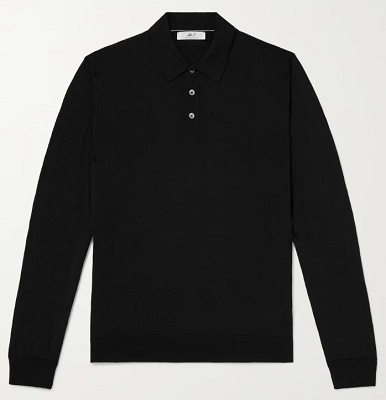 James Bond black polo sweater alternative