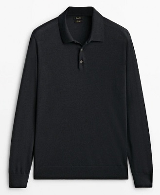 affordable James Bond black polo sweater alternative