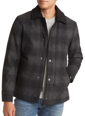 Logan Plaid Shirt Jacket