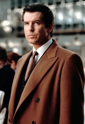 Pierce Brosnan James Bond Tomorrow Never Dies overcoat
