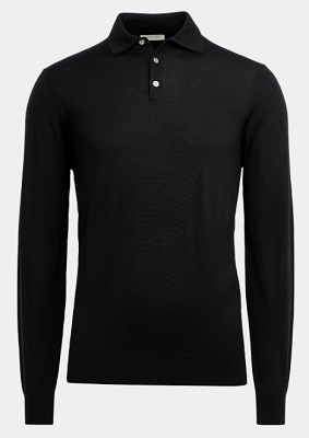 James Bond black polo sweater alternative