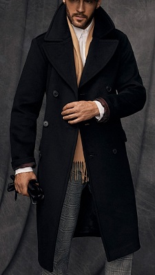 The James Bond Double Breasted Overcoat - Iconic Alternatives