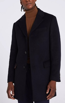 Navy 2024 epsom coat