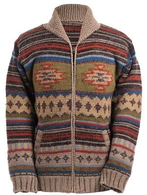 Cowichan inspired Sweater alternative