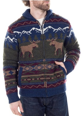 Cowichan inspired Sweater alternative